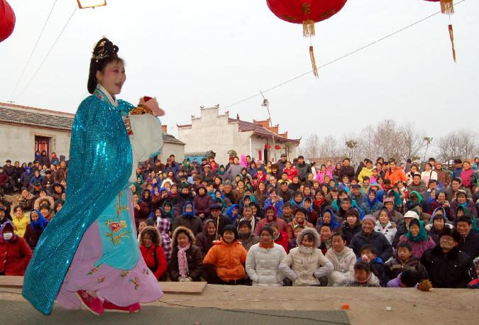 安徽农村春节