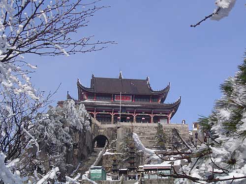 snowinjiuhuashan